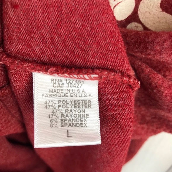 Wildfox Burgundy “Indoorsy” V-Neck Sweater Jumper - Picture 6 of 6